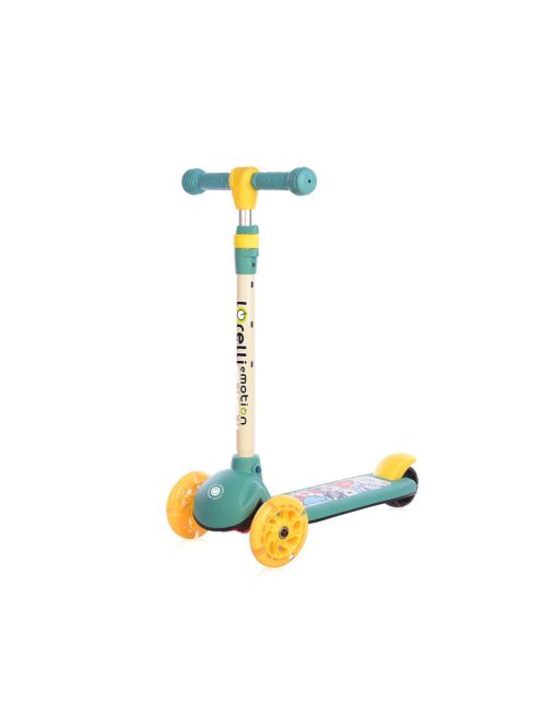 Тротинетка LORELLI TAMTAM CRAZY GREEN, Регулируема дръжка в 3 позиции, До 50кг., Зелен - Код L11412