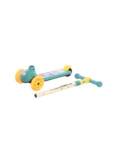   Тротинетка LORELLI TAMTAM CRAZY GREEN, Регулируема дръжка в 3 позиции, До 50кг., Зелен - Код L11412