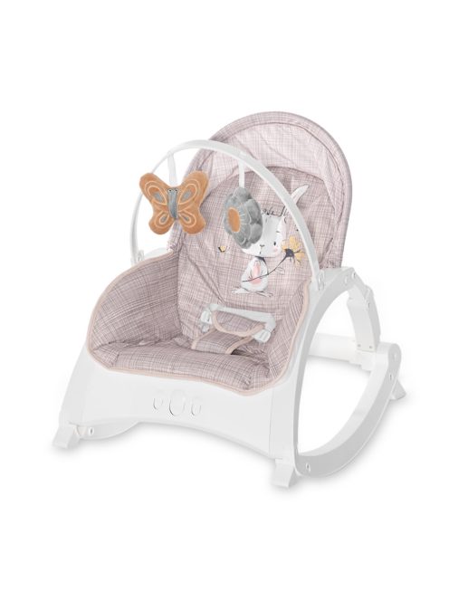 Шезлонг LORELLI ENJOY BEIGE DAISY, до 18 кг., Бежов - Код L11465