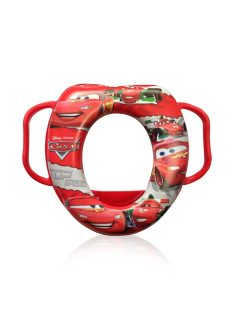   Мека приставка за тоалетна чиния с дръжки LORELLI, Червен - Код L11511