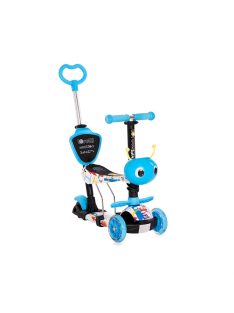   Тротинетка LORELLI SMART PLUS TRACERY, До 20 Кг., Регулируема родителска дръжка в 3 позиции, Светещи гуми, Син - Код L11519