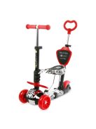 Тротинетка LORELLI DRAXTER PLUS BLACK GRAFFITI, До 20 кг., Регулируема дръжка в 3 позиции, Червен - Код L11522