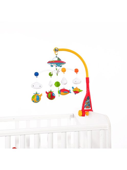 Музикална въртележка с проектор LORELLI SKY, Жълт