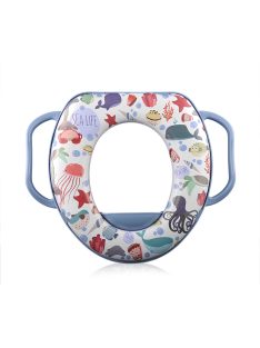 Мека приставка с дръжки LORELLI, син