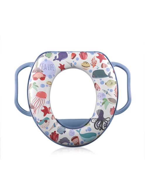 Мека приставка с дръжки LORELLI, син