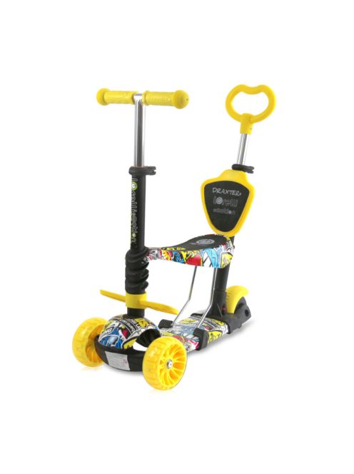 Тротинетка LORELLI DRAXTER PLUS GRAFFITI SMILE