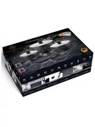 Комплект съдове Peterhof Meisterklasse Stone Montangna Touch MK 1017, 11 части, Гранитно покритие - Код G8346