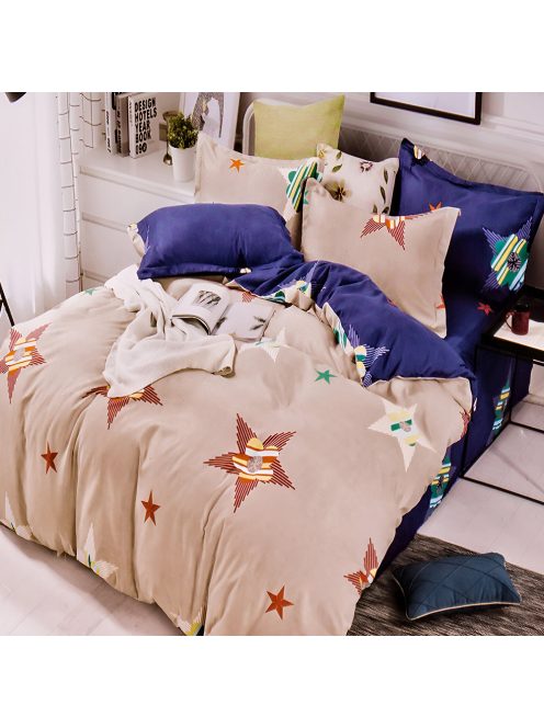 Двулицево спално бельо EmonaMall, 6 части - Модел S12357