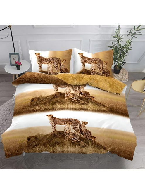 Двулицево спално бельо 3D, EmonaMall, 4 части - Модел S13303