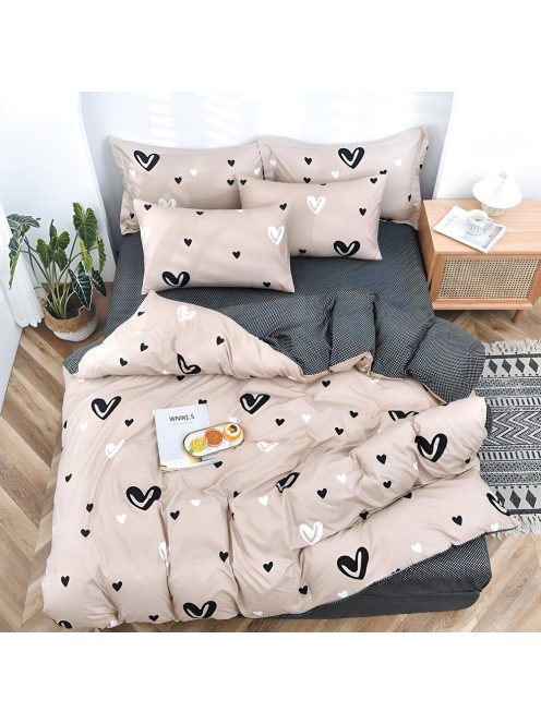 Двулицево спално бельо EmonaMall, 4 части - Модел S13326