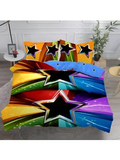   Двулицево спално бельо 3D, EmonaMall, 4 части - Модел S13419