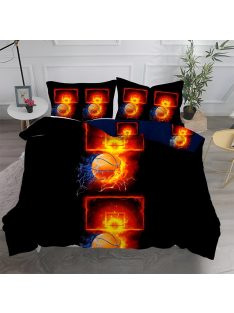   Двулицево спално бельо 3D, EmonaMall, 4 части - Модел S13420