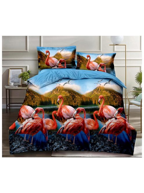 Спално бельо с фламинго