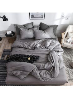 Спално бельо изработено в тъмни цветове