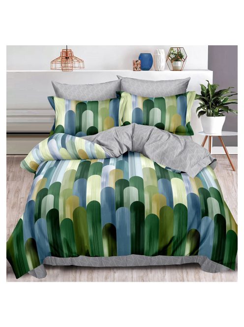 Спално бельо в преливащи се зелени цветове