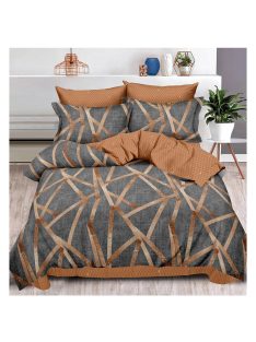   Двулицево спално бельо EmonaMall, 6 части - Модел S14486