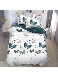   Двулицево спално бельо с ластик (размер за приста) EmonaMall, 4 части - Модел S14563
