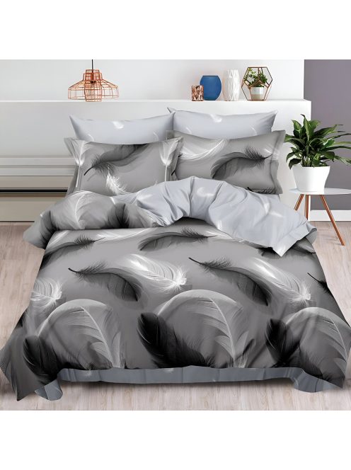 Двулицево спално бельо с ластик EmonaMall, 6 части - Модел S14631