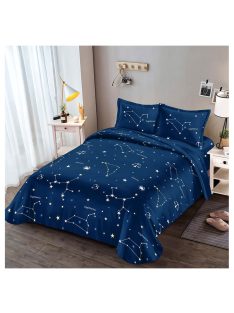   Двулицево спално бельо с ластик EmonaMall, 4 части - Модел S14755