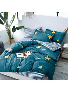   Двулицево спално бельо с ластик EmonaMall, 4 части - Модел S14758