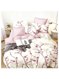   Двулицево спално бельо с ластик EmonaMall, 4 части - Модел S14760