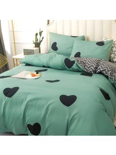   Двулицево спално бельо с ластик EmonaMall, 4 части - Модел S14848