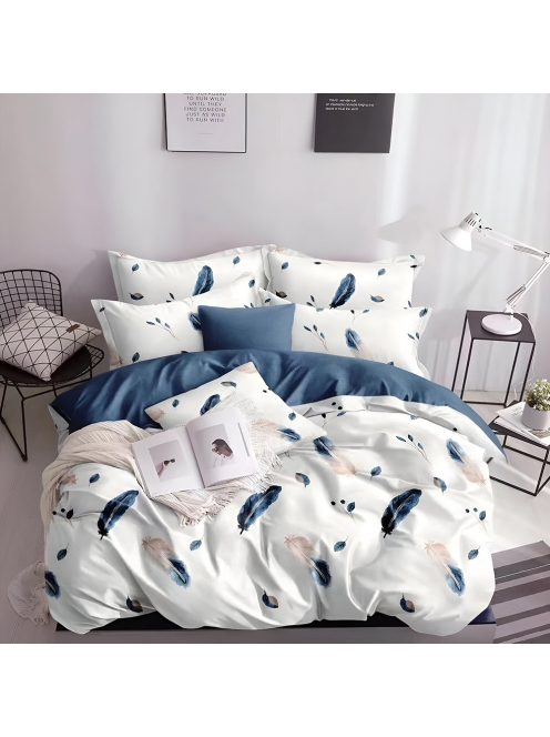 Двулицево спално бельо с ластик EmonaMall, 4 части - Модел S14987