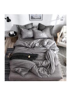   Двулицево спално бельо с ластик EmonaMall, 4 части - Модел S15110
