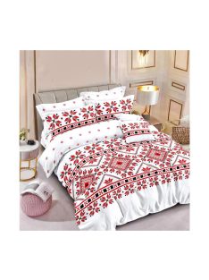   Двулицев спален комплект с ластик EmonaMall, 6 части - Модел S15167