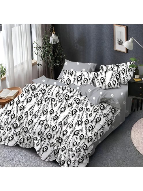 Двулицево спално бельо EmonaMall, 6 части - Модел S15183