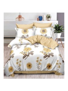   Двулицев спален комплект с ластик EmonaMall, 6 части - Модел S15227