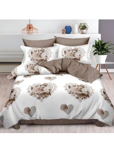   Двулицево спално бельо с ластик EmonaMall, 6 части - Модел S15232