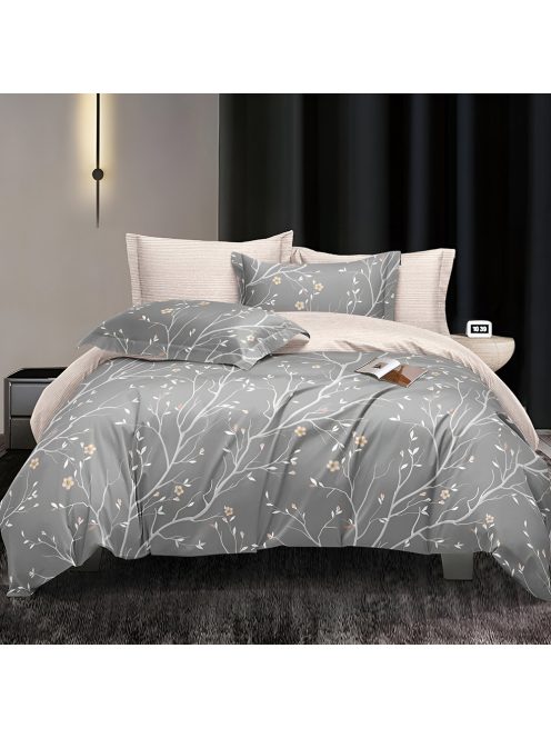 Двулицево спално бельо с ластик EmonaMall, 4 части - Модел S15273