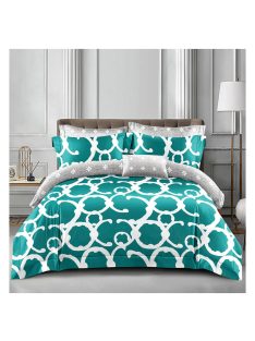   Двулицево спално бельо с ластик EmonaMall, 4 части - Модел S15274