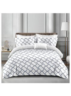   Двулицево спално бельо с ластик EmonaMall, 4 части - Модел S15275