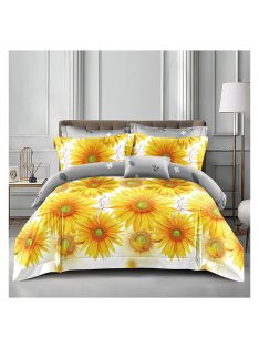  Двулицево спално бельо EmonaMall, 4 части - Модел S15319