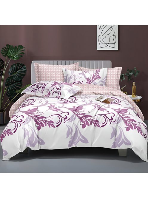 Двулицево спално бельо с ластик EmonaMall, 4 части - Модел S15404