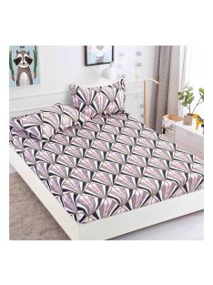   Долен чаршаф с ластик и две калъфки EmonaMall, 3 части - Модел S15491