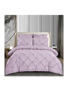   Едноцветен спален комплект с ластик EmonaMall, 6 части - Модел S15564