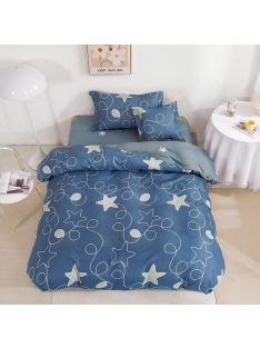   Двулицево спално бельо с ластик (размер за приста) EmonaMall, 4 части - Модел S15603