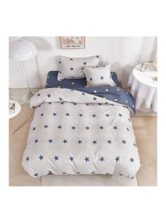   Двулицево спално бельо с ластик (размер за приста) EmonaMall, 4 части - Модел S15604