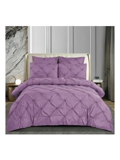   Едноцветен спален комплект с ластик EmonaMall, 6 части - Модел S15706