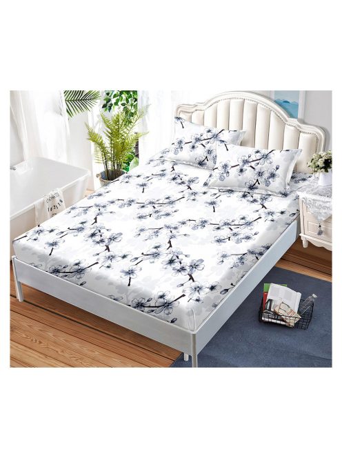 Долен чаршаф с ластик и две калъфки (за матрак от 160x200 до 180x200) EmonaMall, 3 части - Модел S15791