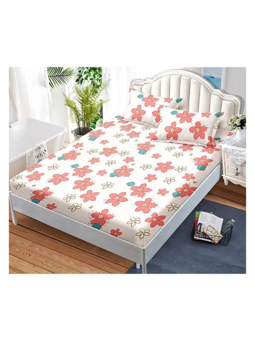 Долен чаршаф с ластик и две калъфки (за матрак от 160x200 до 180x200) EmonaMall, 3 части - Модел S15792