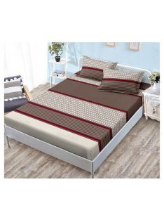   Долен чаршаф с ластик и две калъфки (за матрак от 160x200 до 180x200) EmonaMall, 3 части - Модел S15794