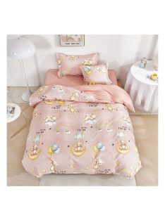   Двулицево спално бельо с ластик (размер за приста) EmonaMall, 4 части - Модел S15811