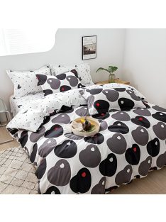   Двулицево спално бельо с ластик EmonaMall, 4 части - Модел S15901