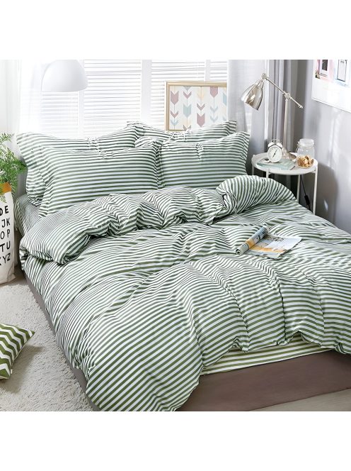 Двулицево спално бельо с ластик EmonaMall, 4 части - Модел S15907