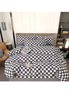   Двулицево спално бельо с ластик EmonaMall, 6 части - Модел S15915
