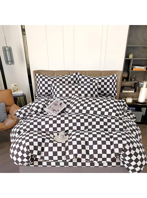 Двулицево спално бельо с ластик EmonaMall, 6 части - Модел S15915